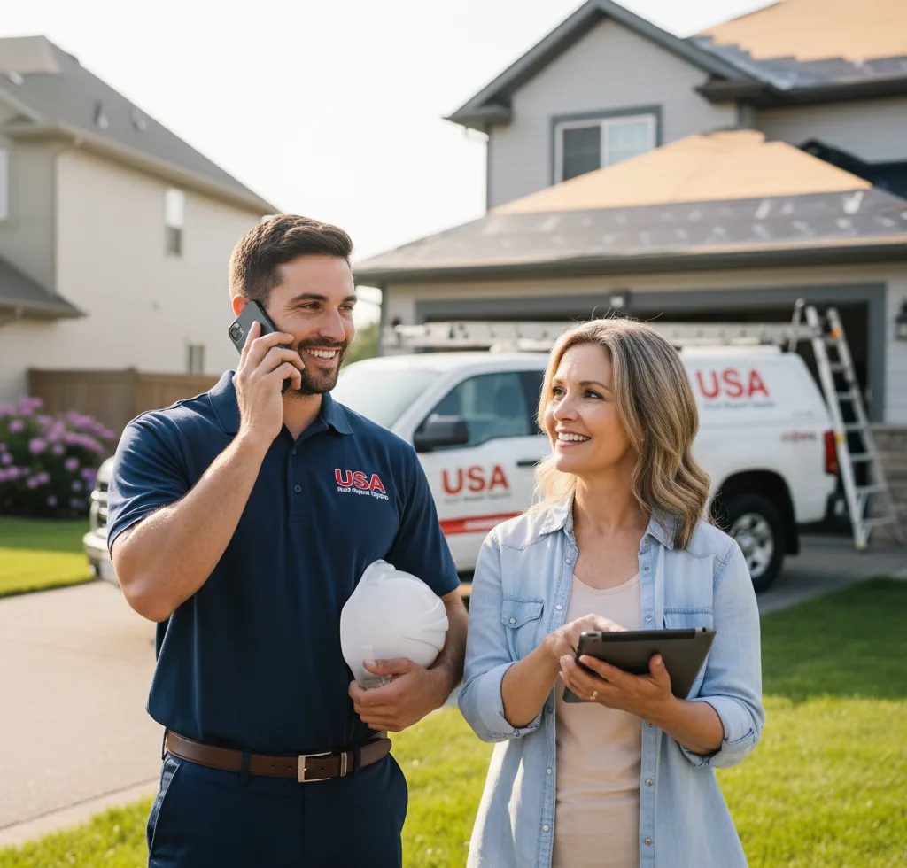 USA Roof Repair Experts customer support in White Bear Lake